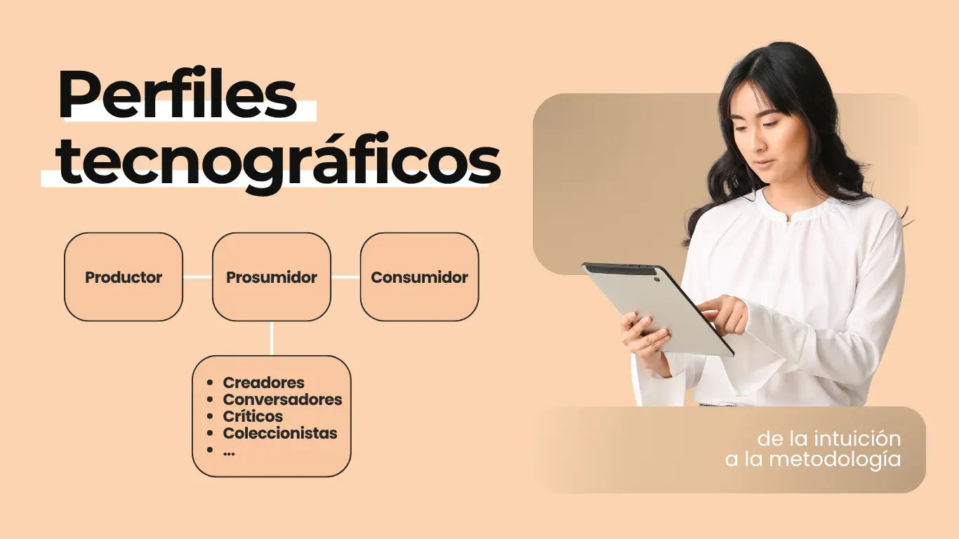 Perfiles tecnográficos o tipos de perfiles en redes sociales de marketing digital
